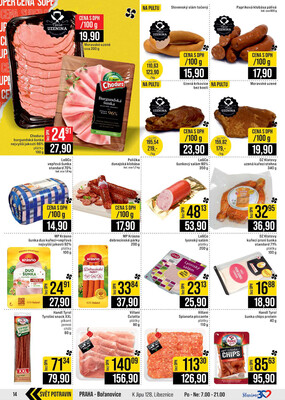 JIP Cash & Carry Brno, Praha, Ostrava, Jilemnice, Pardubice, Ostrava, Karlovy Vary, Olomouc a Zlín od 12.11. do 18.11.2025