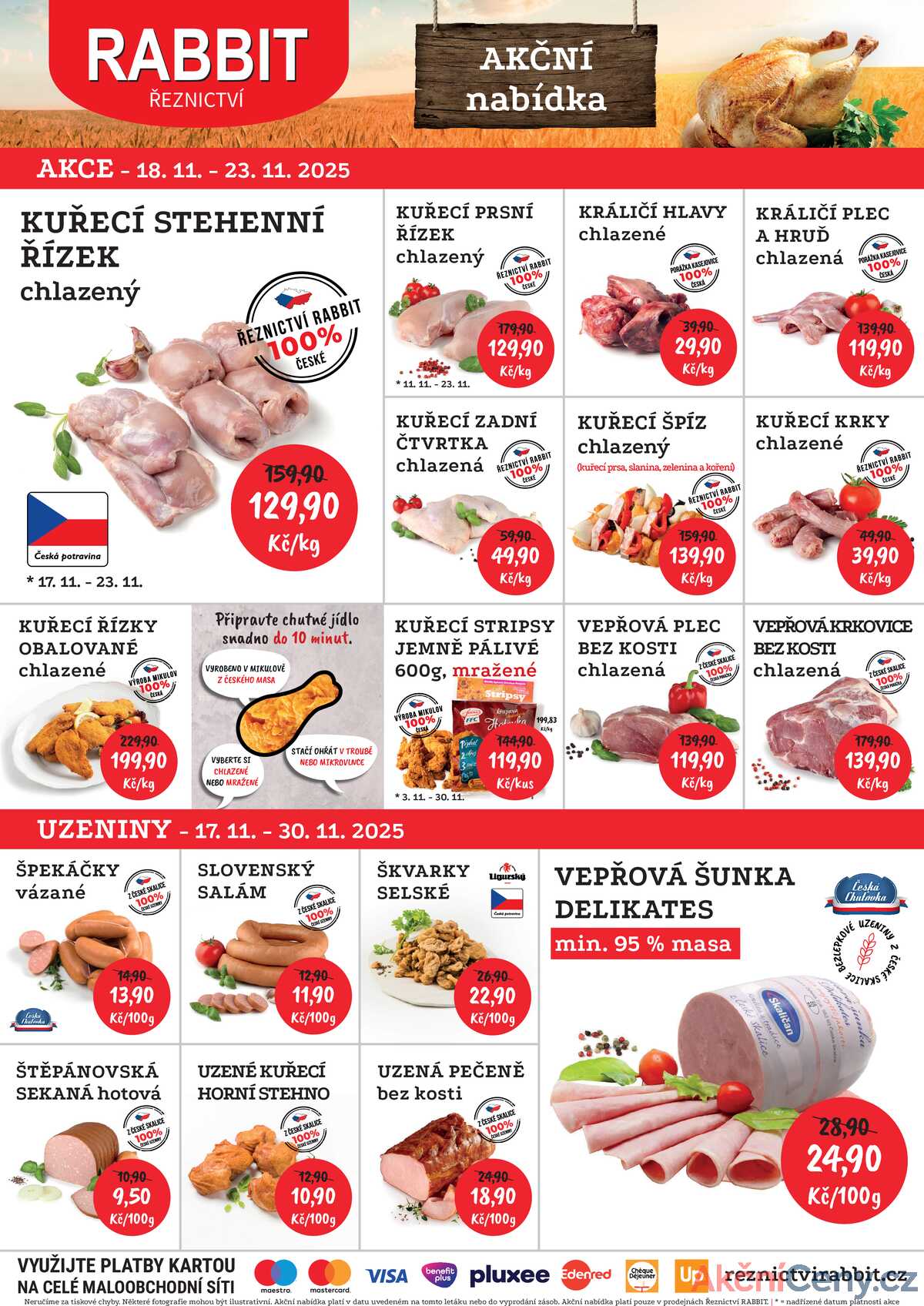 RABBIT řeznictví od 17.11. do 22.11.2025 strana 1