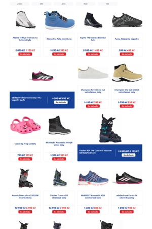 Intersport Boty - 13. 11. 2025