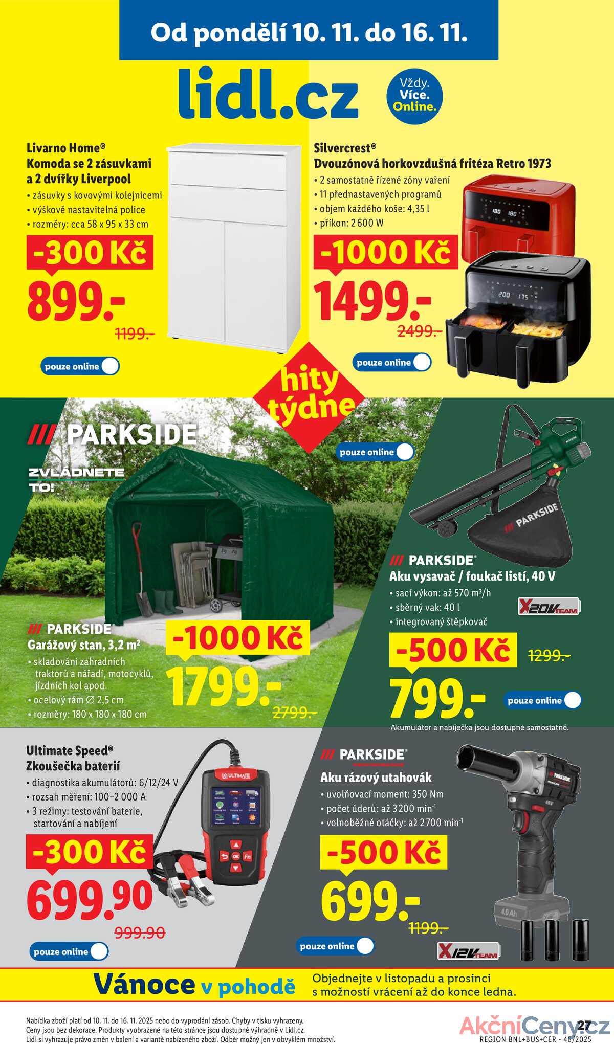 Lidl Hity týdne 10.11. - 16.11. strana 1