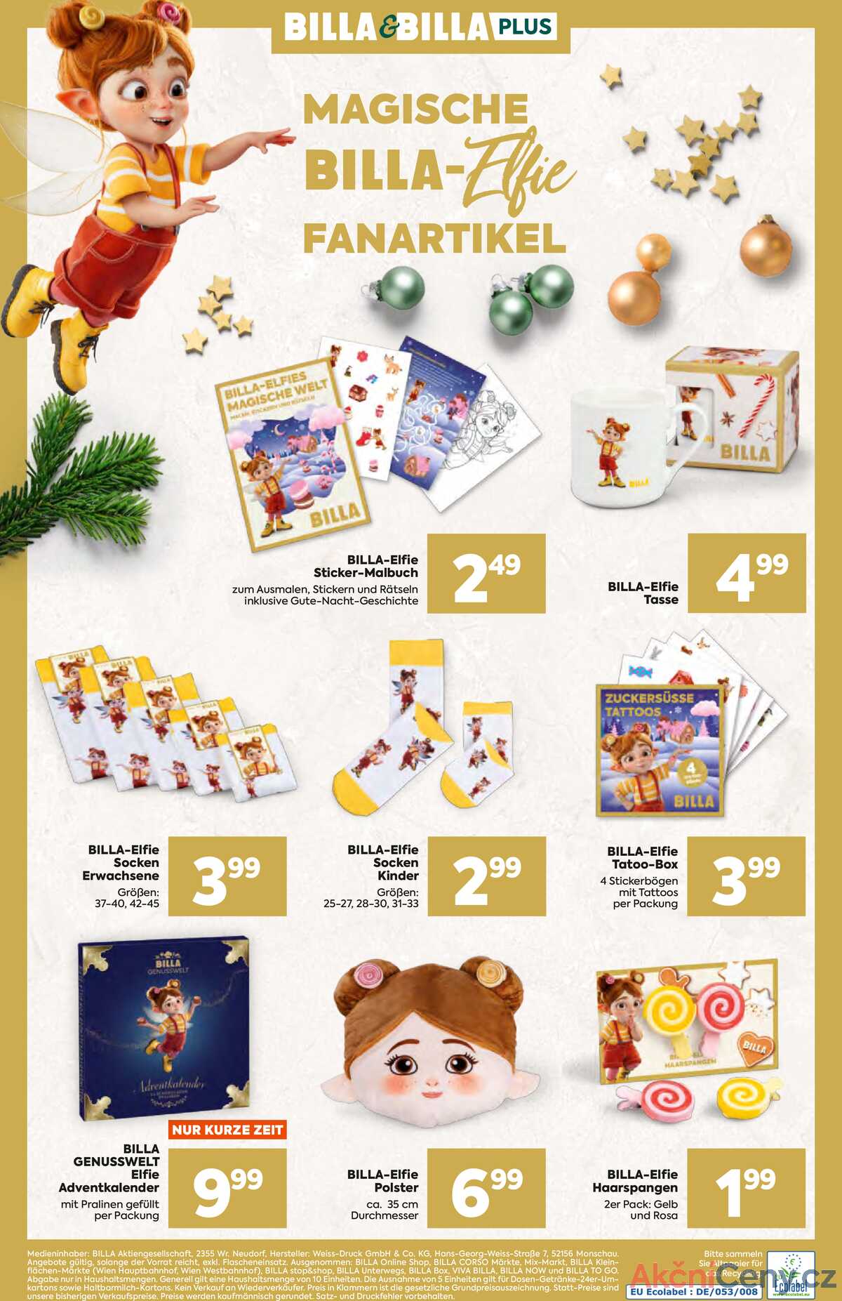 Leták BILLA Rakousko 13.11.-31.12.2025 strana 16