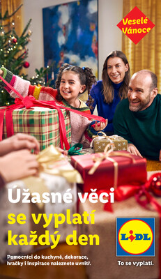 Lidl Veselé Vánoce od 13.11. do 24.12.2025