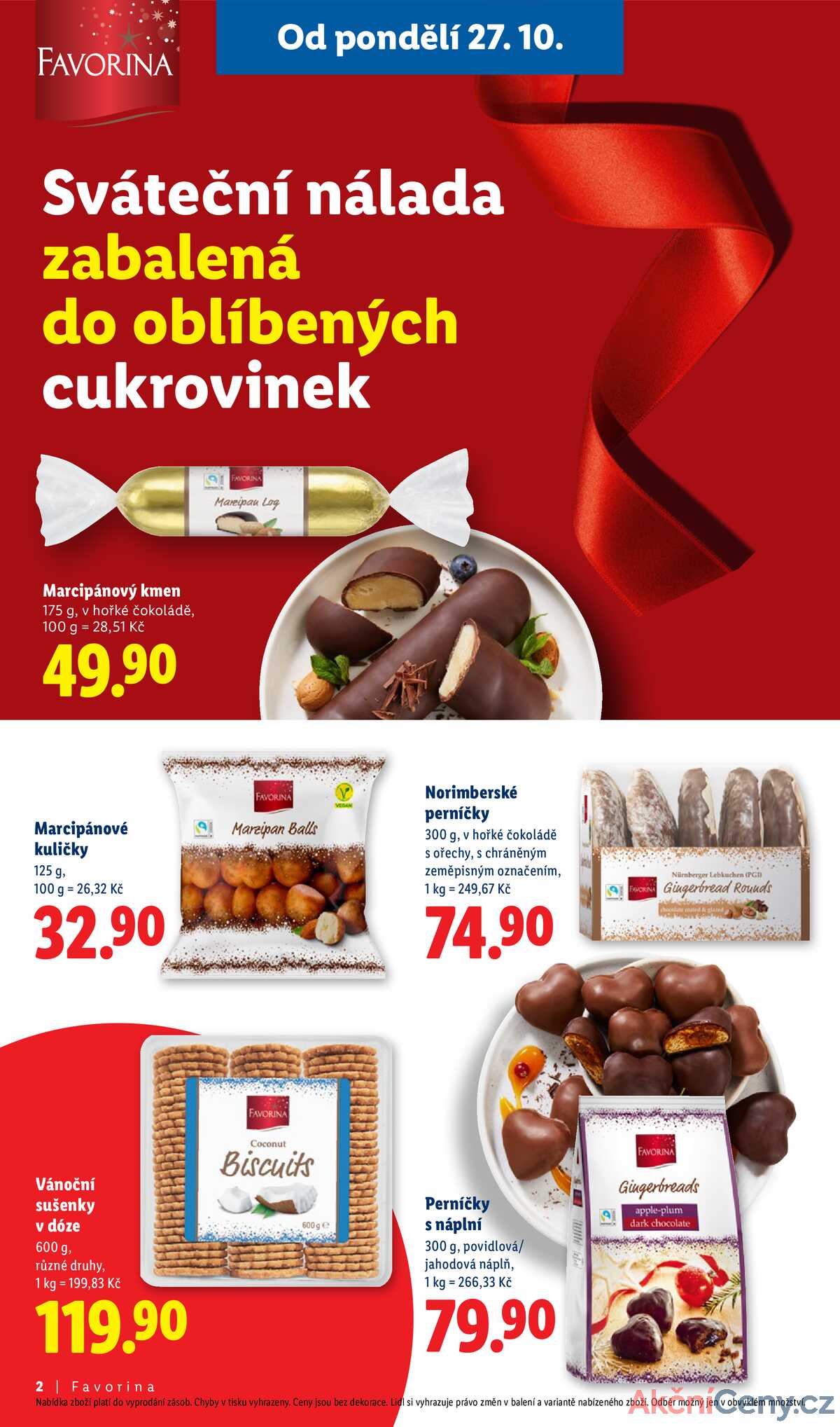 Lidl Favorina & Deluxe od 13.11. do 24.12.2025 strana 2