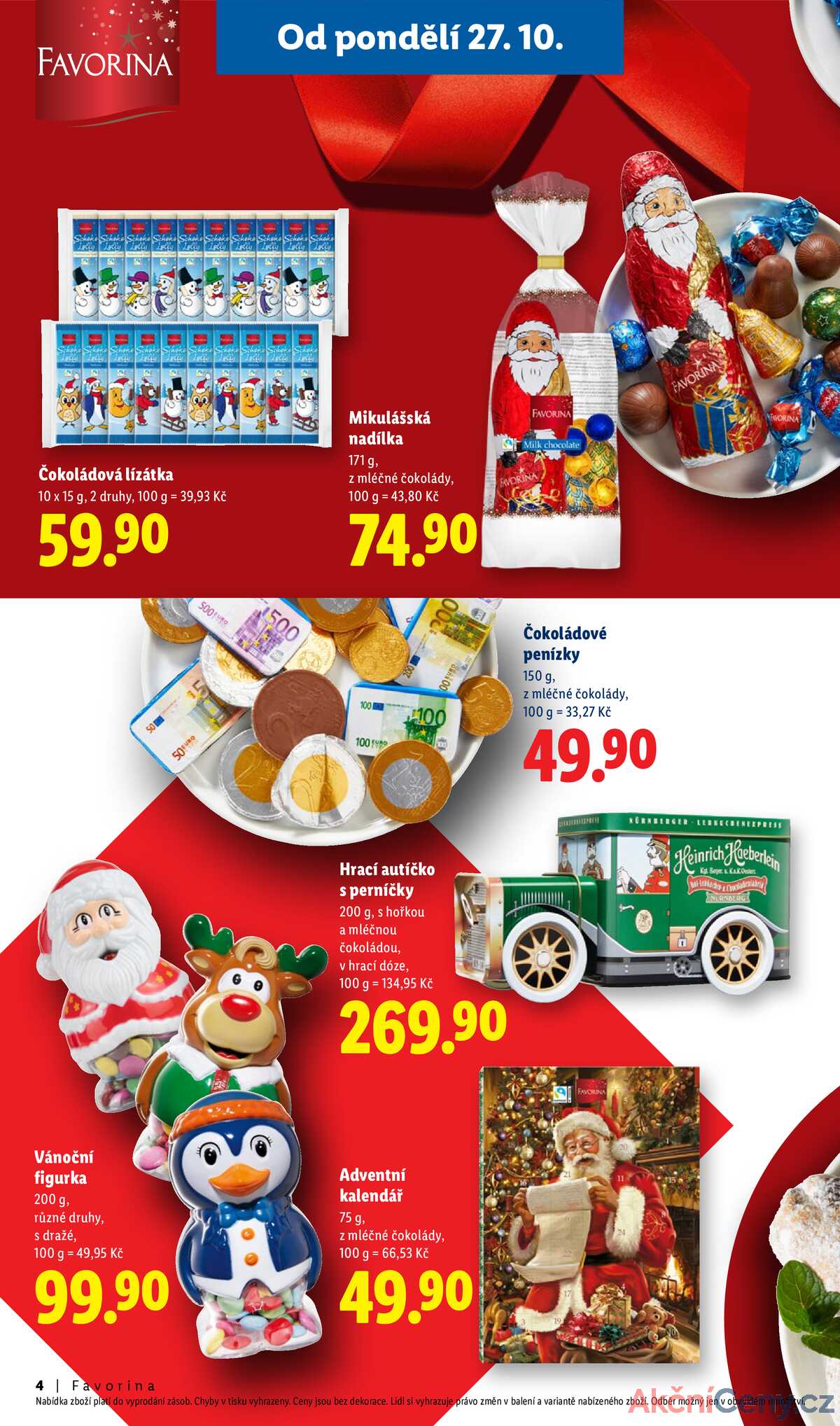 Lidl Favorina & Deluxe od 13.11. do 24.12.2025 strana 4