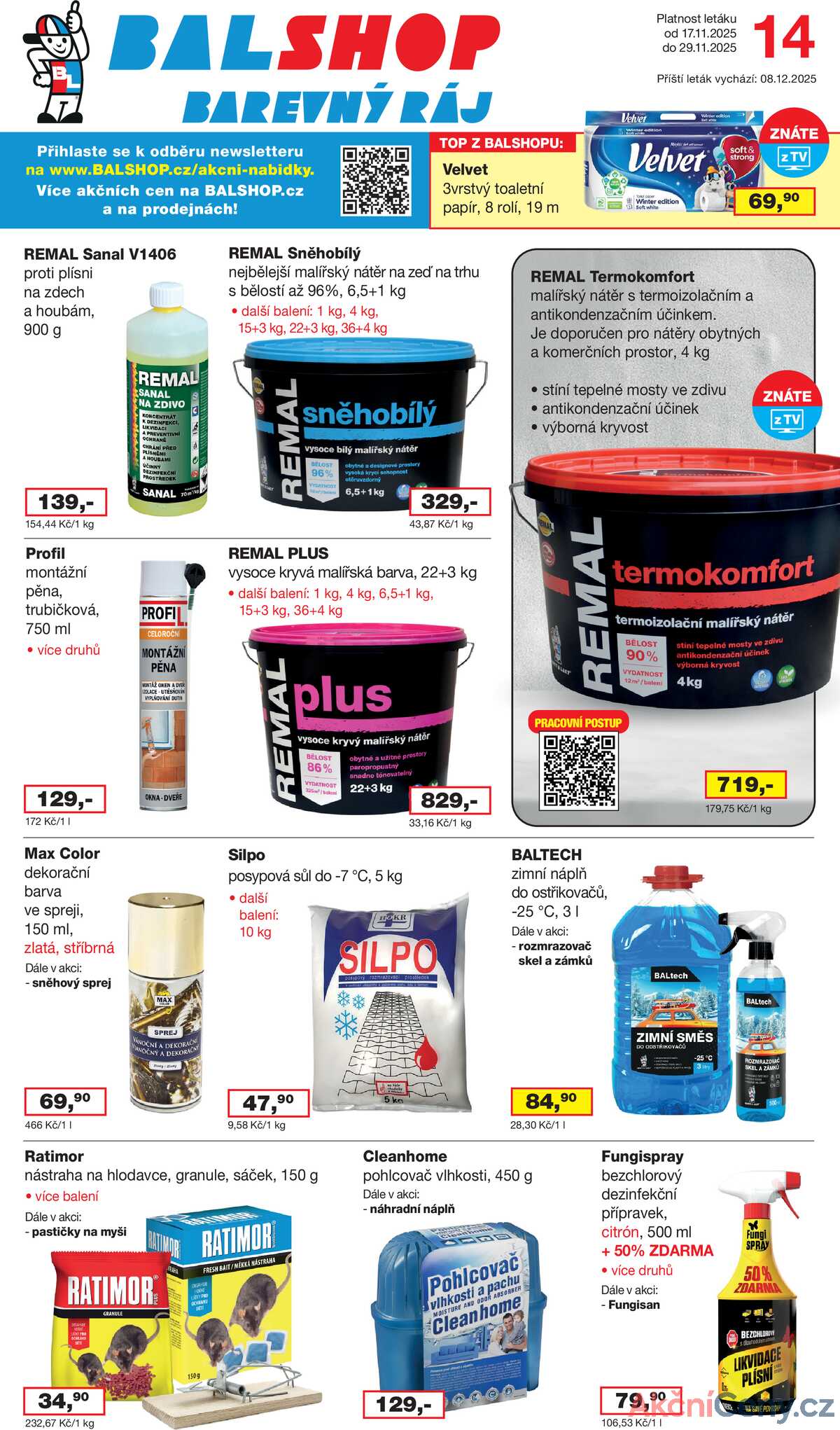 Barevný ráj  od 17.11. do 29.11.2025 strana 1