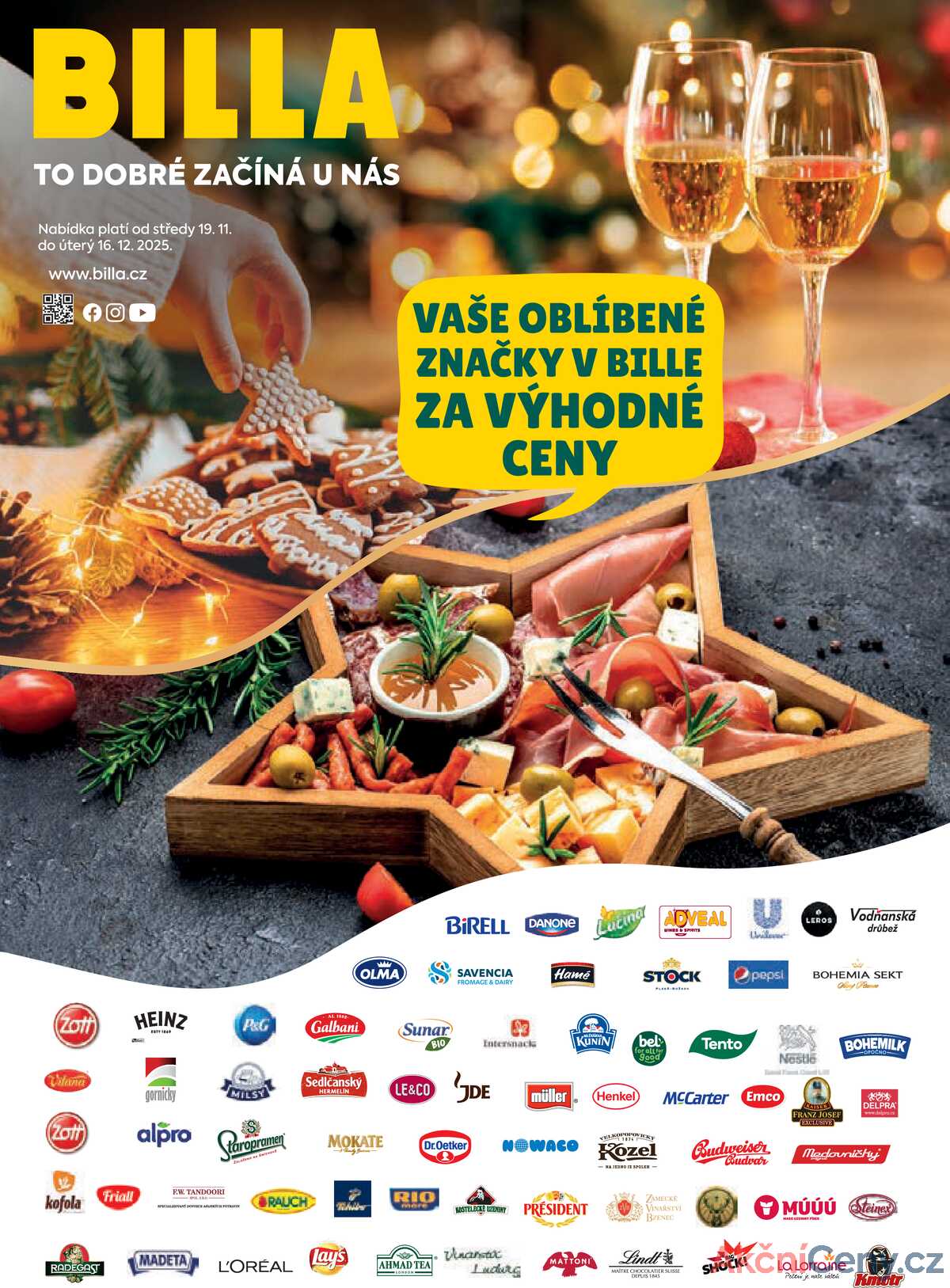 Billa katalog Partneři  od 19.11. do 16.12.2025 strana 1
