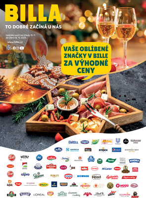 Billa katalog Partneři  od 19.11. do 16.12.2025