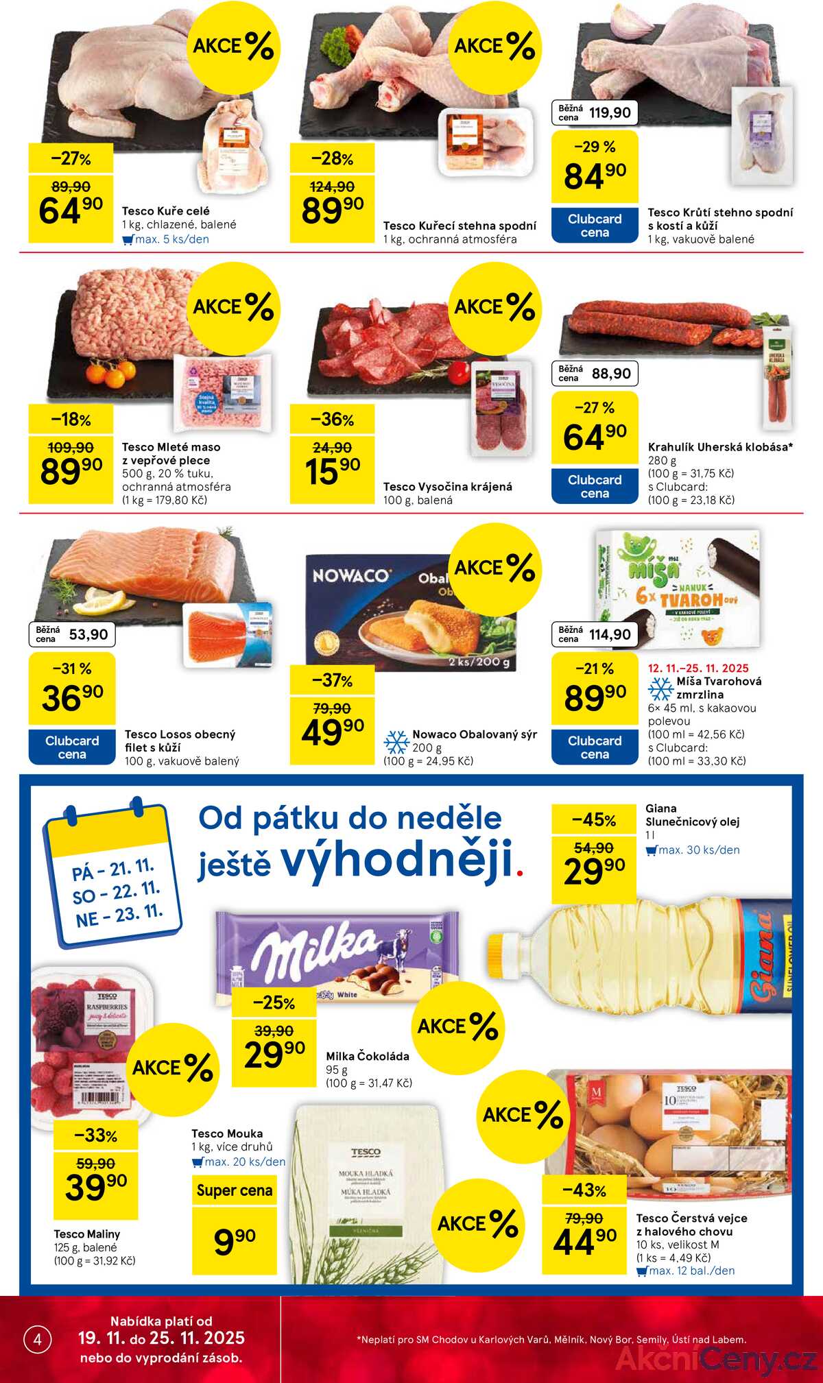 Tesco supermarkety od 19.11. do 25.11.2025 strana 4