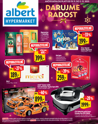 Albert  Hypermarket katalog Vánoce od 19.11. do 2.12.2025