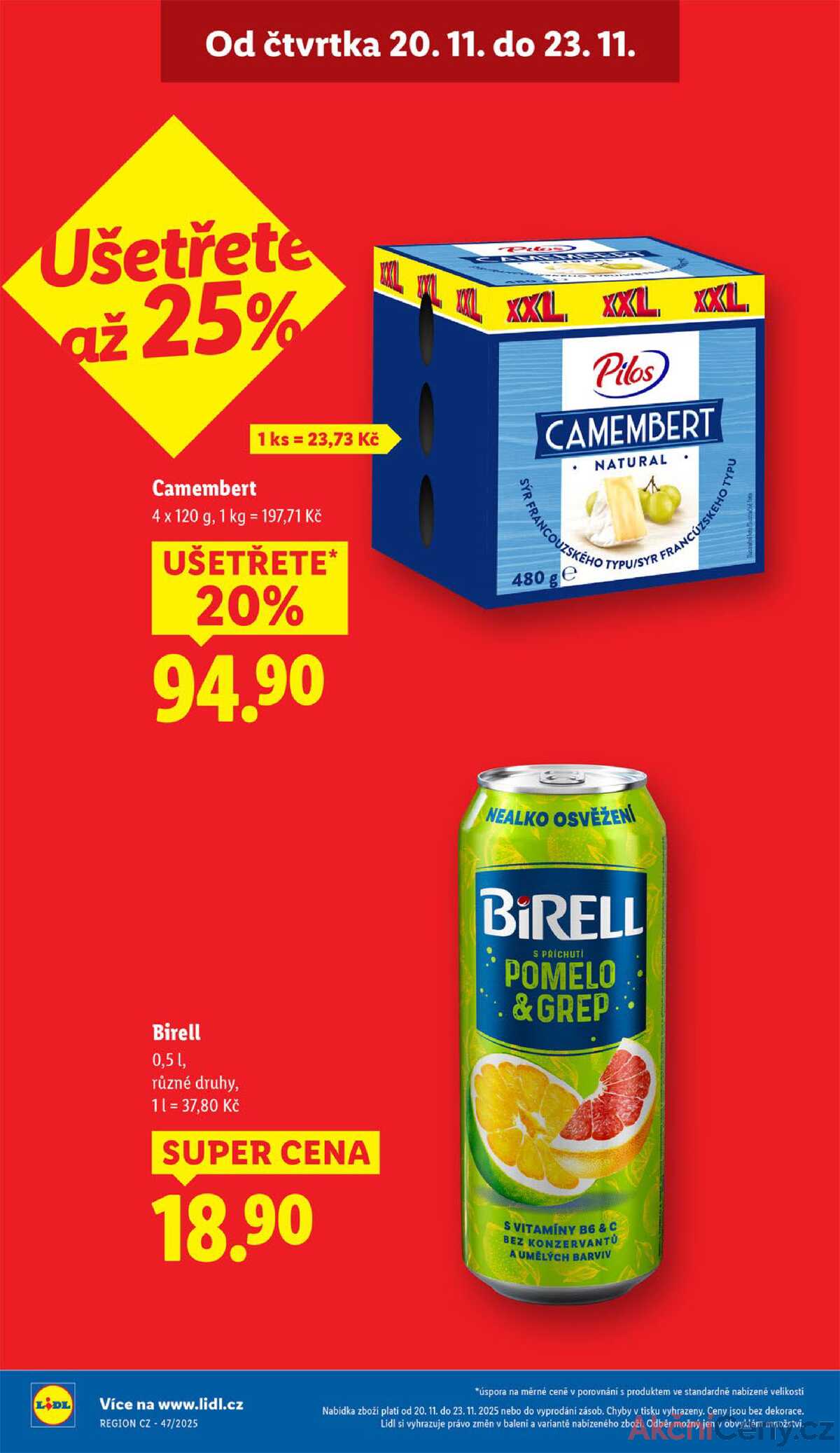 Lidl Čtvrtek od 20.11. do 23.11.2025 strana 4