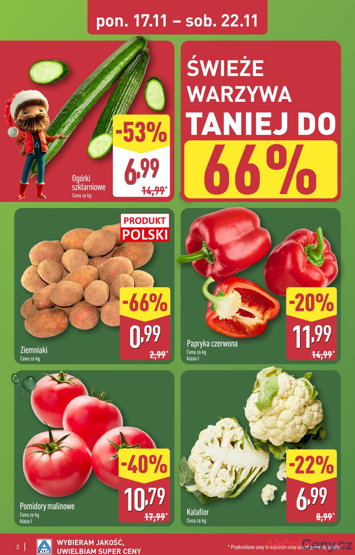 Leták Aldi Polsko 17.11.-22.11.2025 - Úplná nabídka strana 2