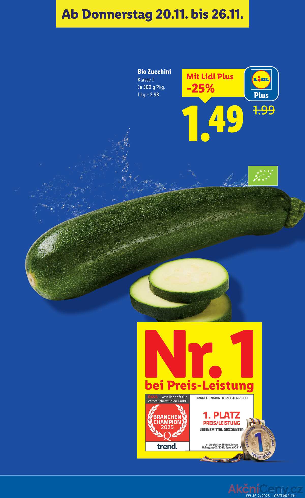 Leták Lidl Rakousko 20.11.-26.11.2025 strana 3