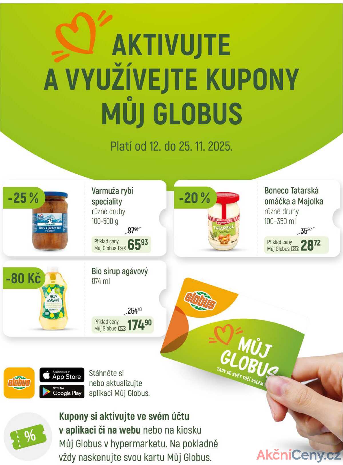 Akční leták Globus 19.11. - 25.11.2025 - Globus Olomouc strana 1