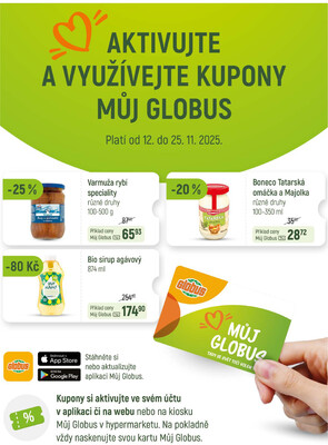 Akční leták Globus 19.11. - 25.11.2025 - Globus Olomouc