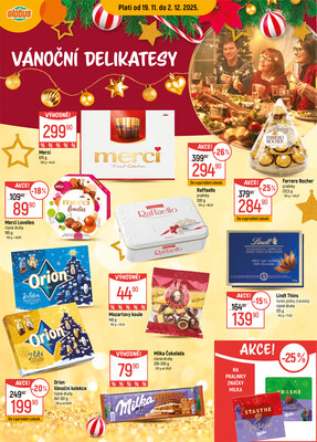 Akční leták Globus 19.11. - 2.12.2025 - Globus Ostrava
