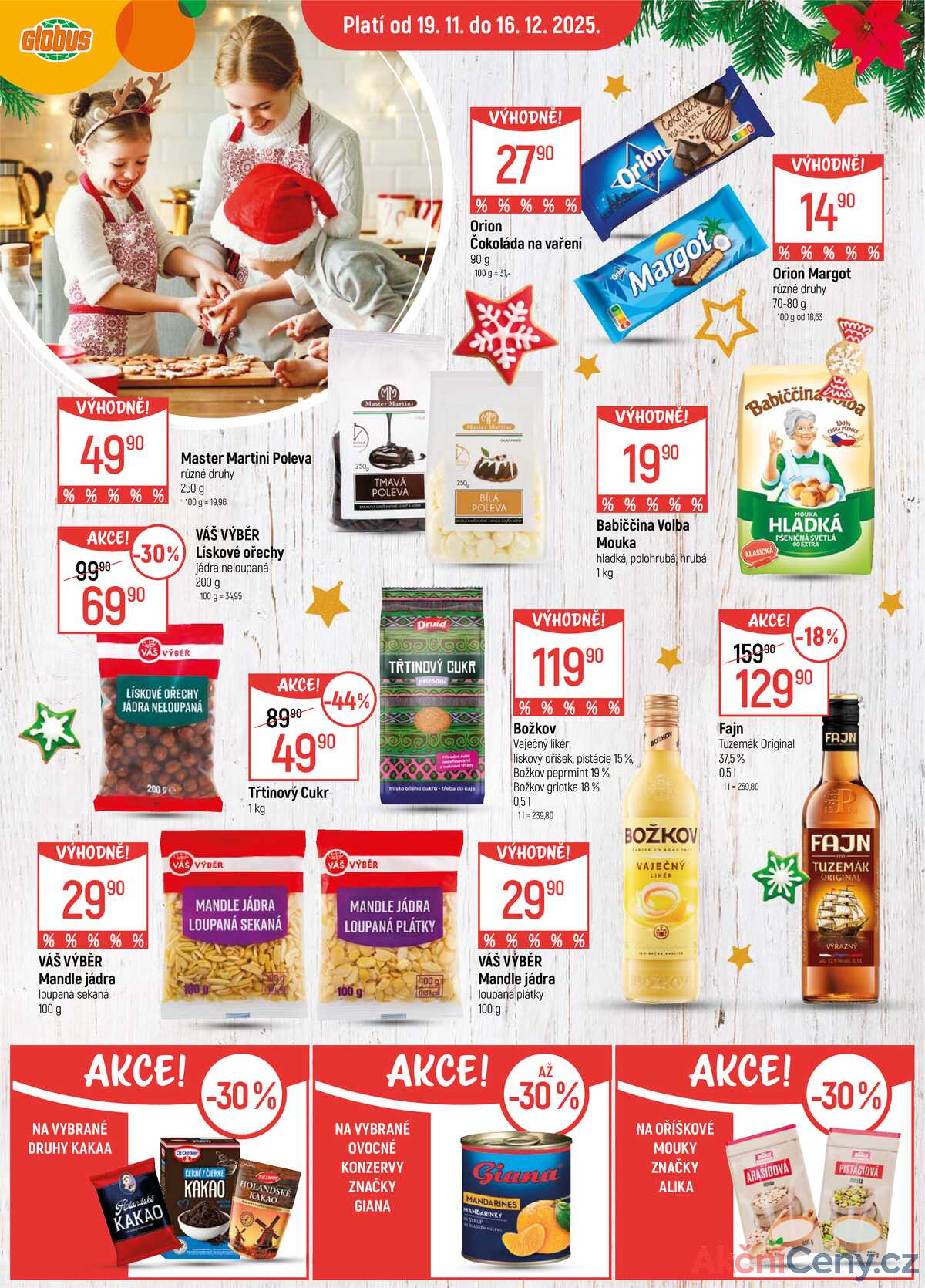 Akční leták Globus 19.11. - 16.12.2025 - Globus Trmice u Ústí nad Labem strana 3