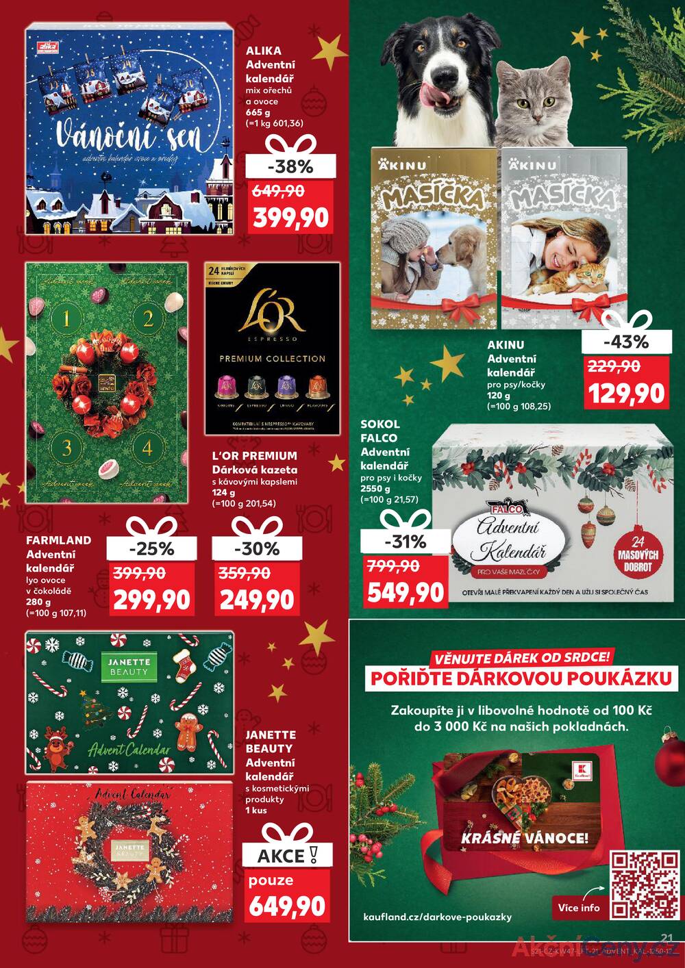 Leták Kaufland - Kaufland 19.11. - 25.11. - Kaufland - Praha 3 (Jarov) - strana 21