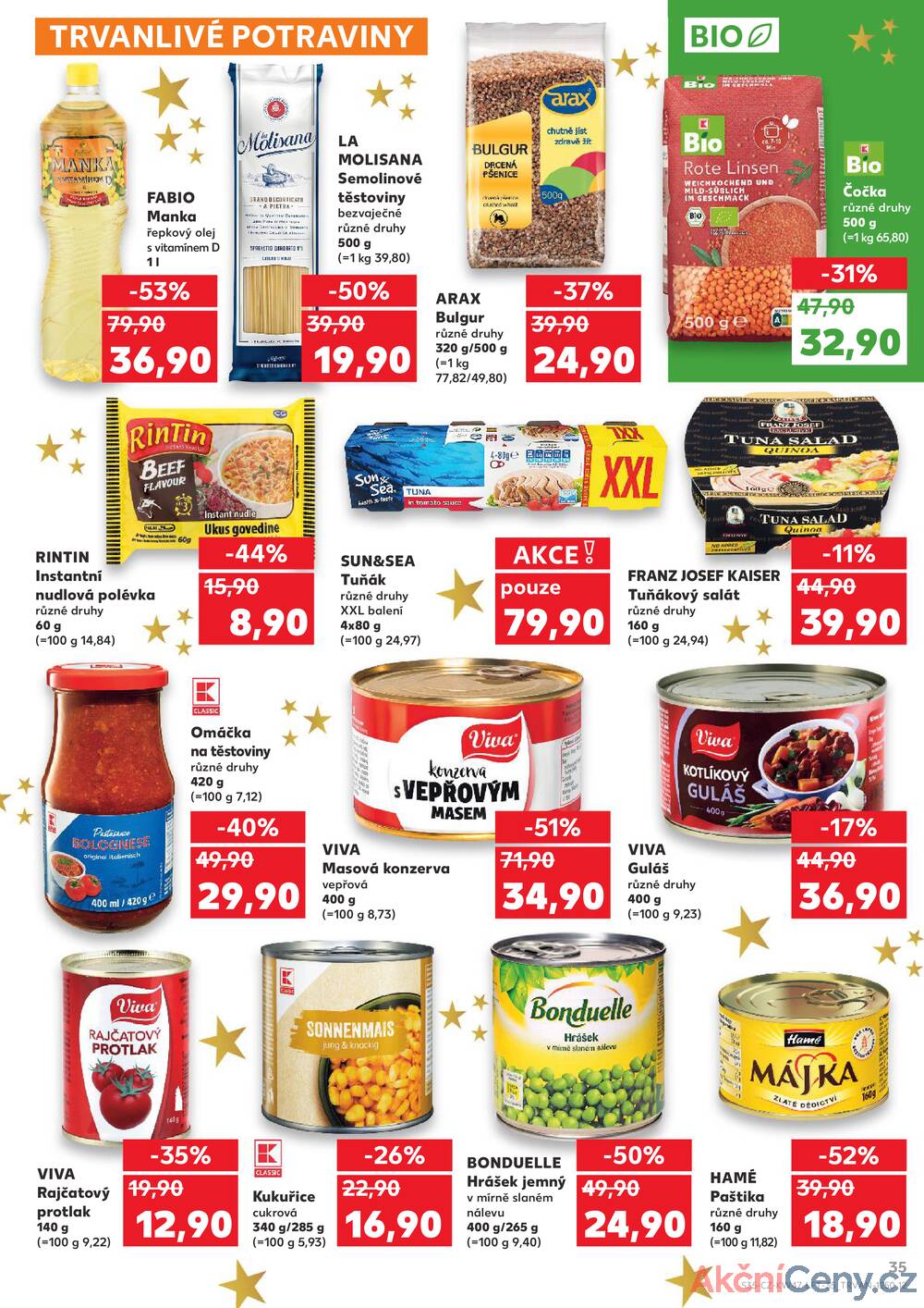 Leták Kaufland - Kaufland 19.11. - 25.11. - Kaufland - Praha 3 (Jarov) - strana 35