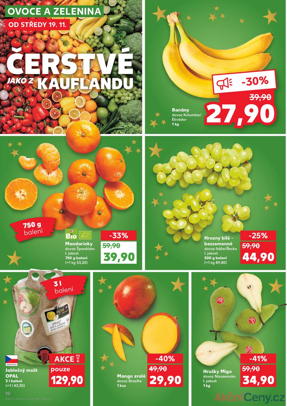 Leták Kaufland - Kaufland 19.11. - 25.11. - Kaufland - Havířov (U Stadionu) - strana 10 Leták Kaufland - Kaufland 19.11. - 25.11. - Kaufland - Havířov (U Stadionu) - strana 10