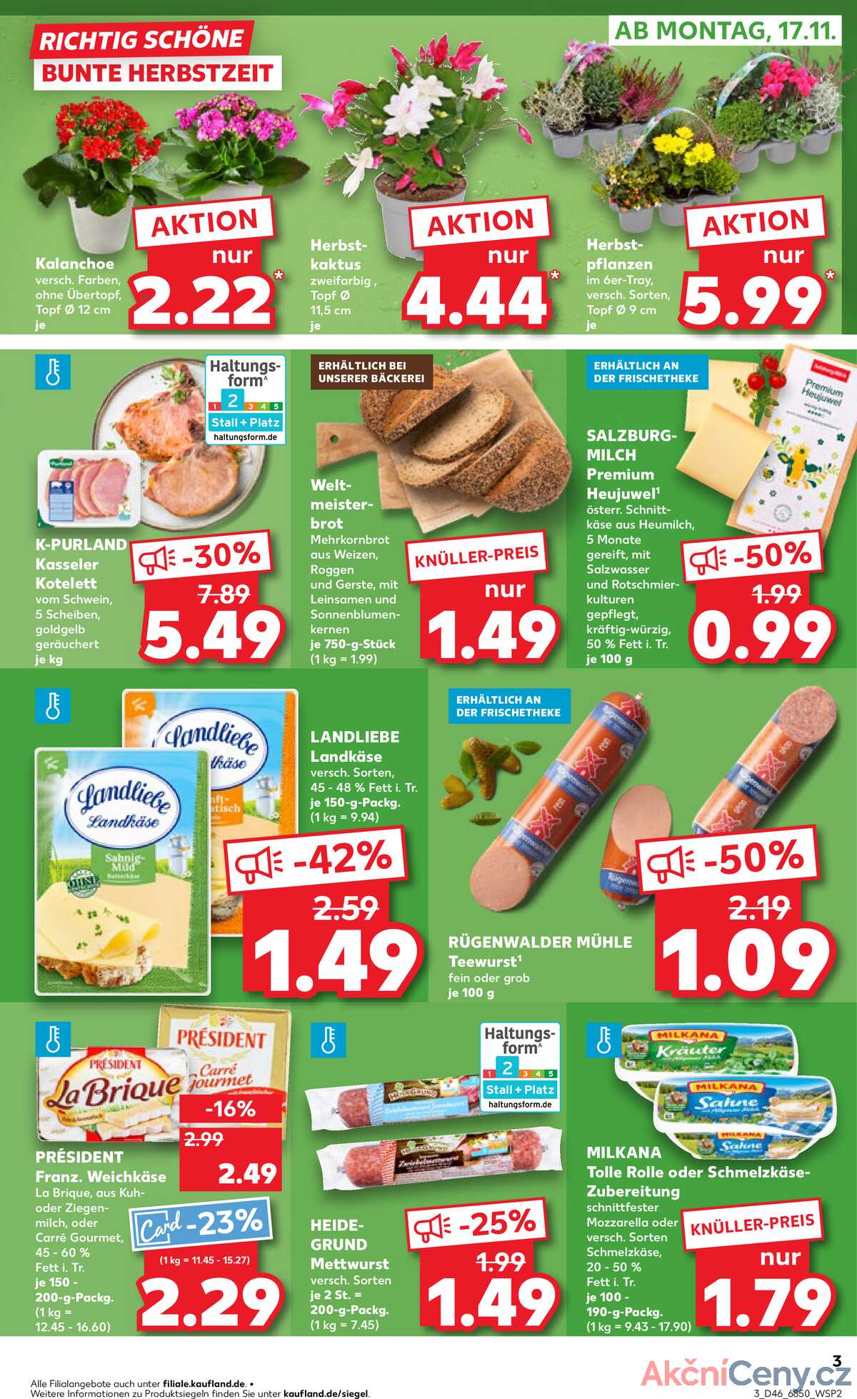Leták Kaufland Německo 16.11.-19.11.2025 strana 3