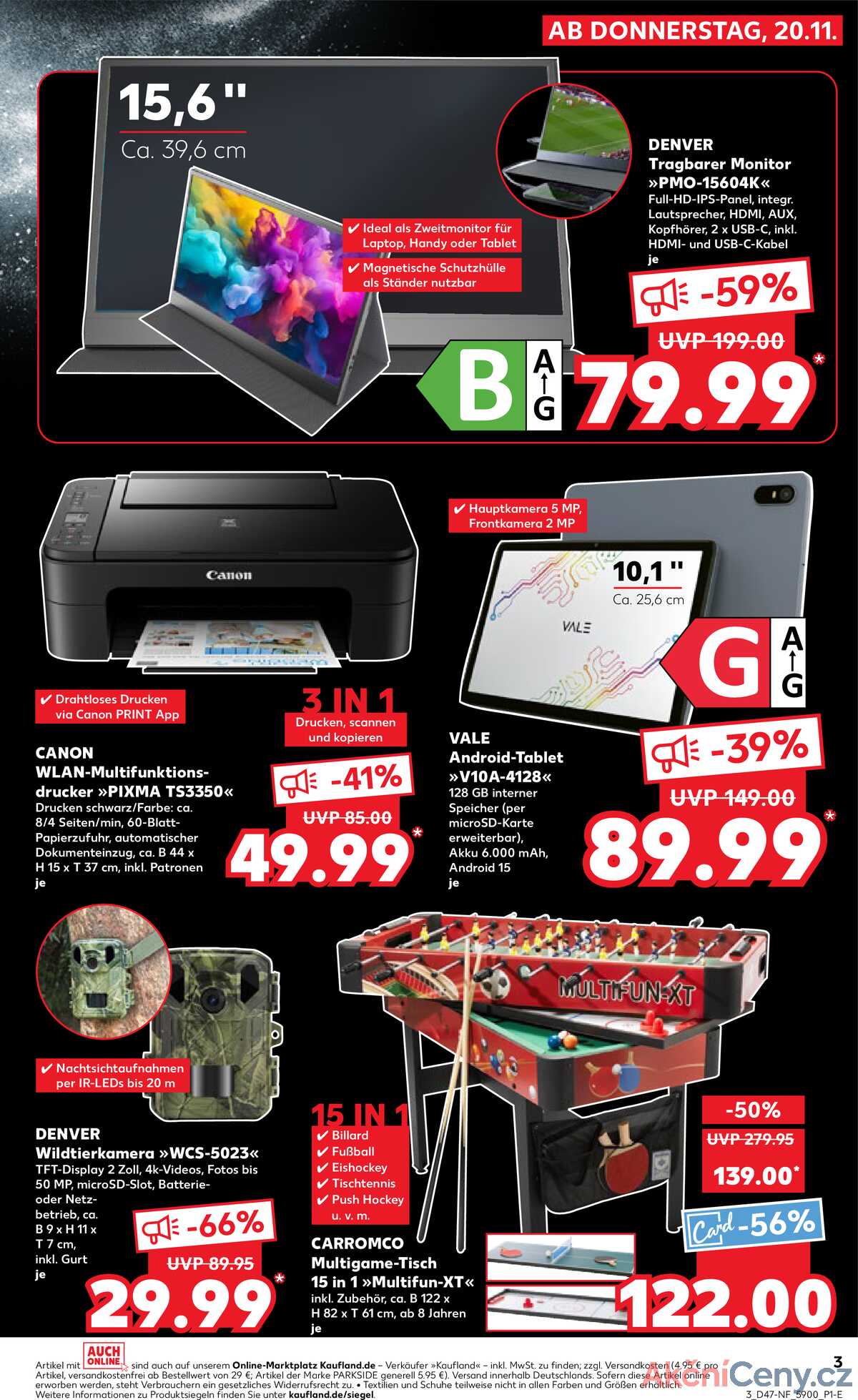 Leták Kaufland Německo 20.11.-26.11.2025 strana 3