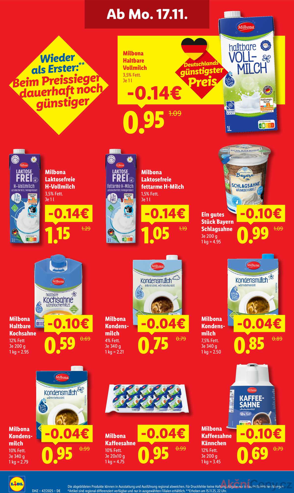 Leták Lidl Německo 17.11.-22.11.2025 strana 4