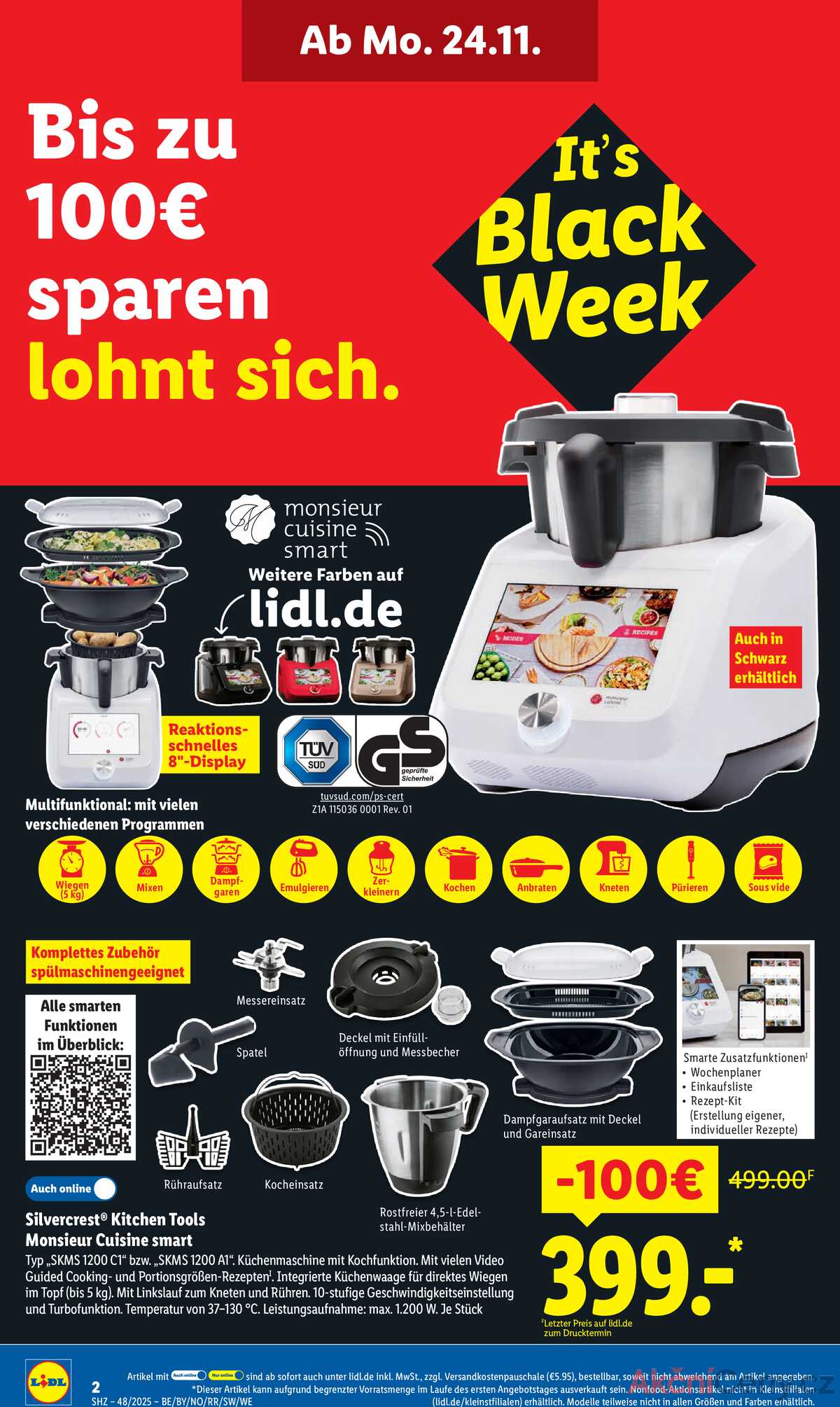 Leták Lidl Německo 24.11.-29.11.2025 strana 2