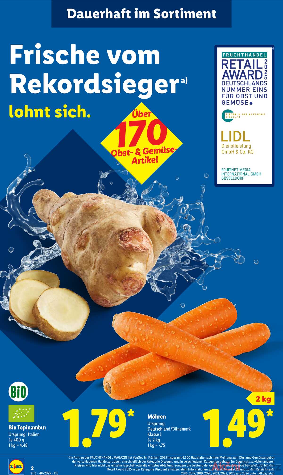 Leták Lidl Německo 24.11.-29.11.2025 strana 2