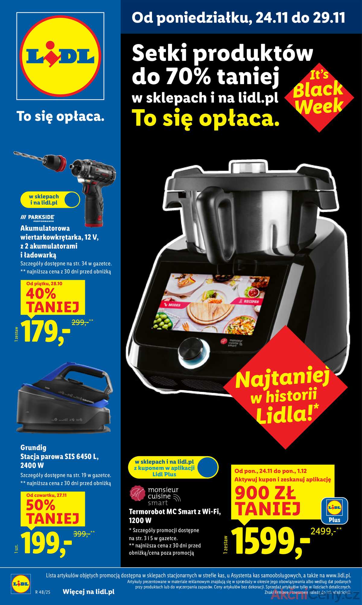 Katalog Lidl Polsko 24.11.-29.11.2025 strana 1