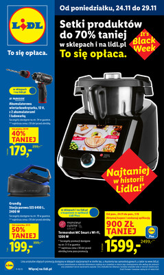 Katalog Lidl Polsko 24.11.-29.11.2025