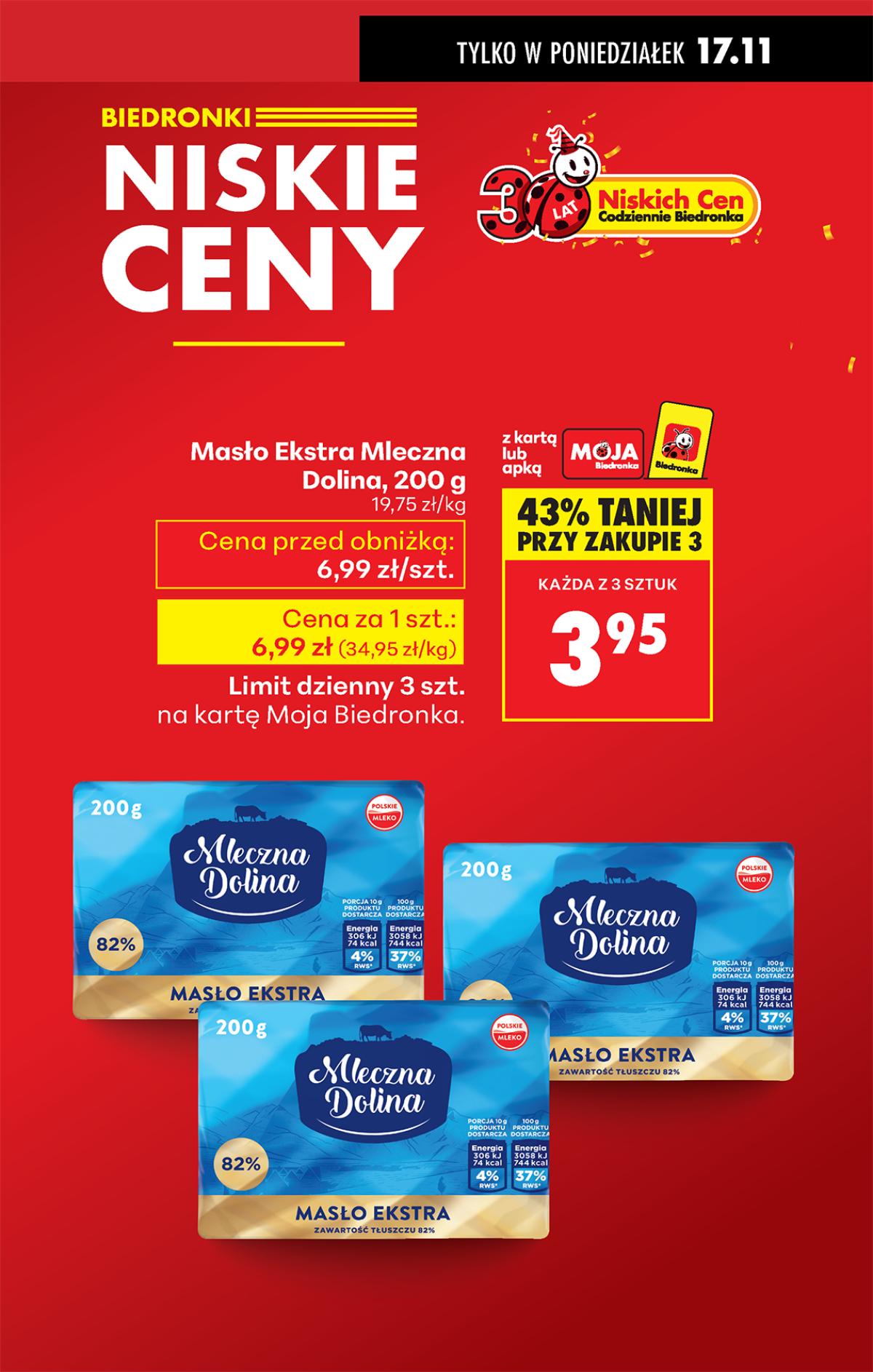 Leták Biedronka Polsko 17.11.-23.11.2025 strana 3