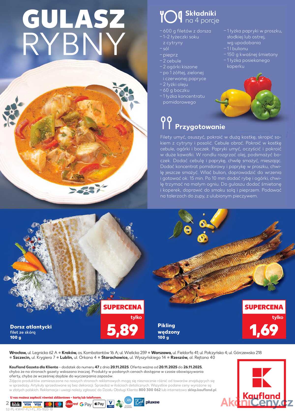 Leták Kaufland Polsko 20.11.-26.11.2025 strana 2