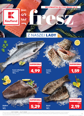 Leták Kaufland Polsko 20.11.-26.11.2025