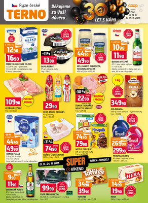 Terno Zlín, Český Krumlov, Prachatice, Tábor, Strakonice, Blatná 19.11. - 25.11.