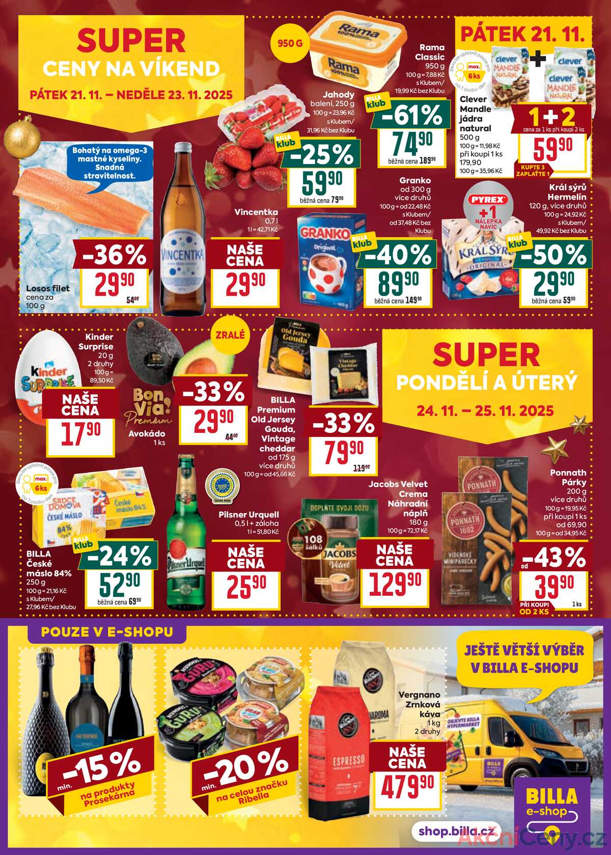 Billa malý leták od 19.11. do 25.11.2025 strana 4