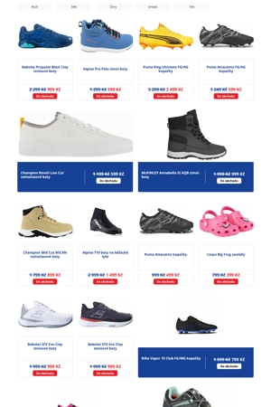 Intersport Boty - 19. 11. 2025