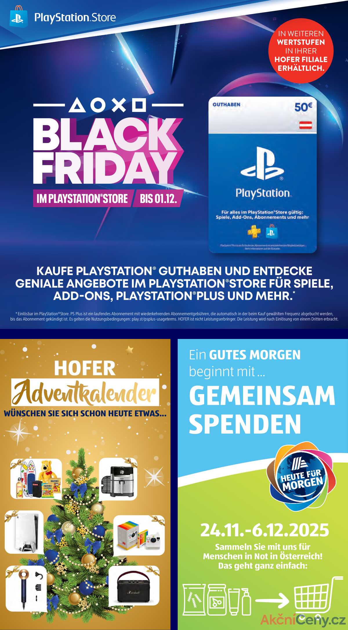 Leták HOFER Rakousko 21.11.-27.11.2025 strana 3