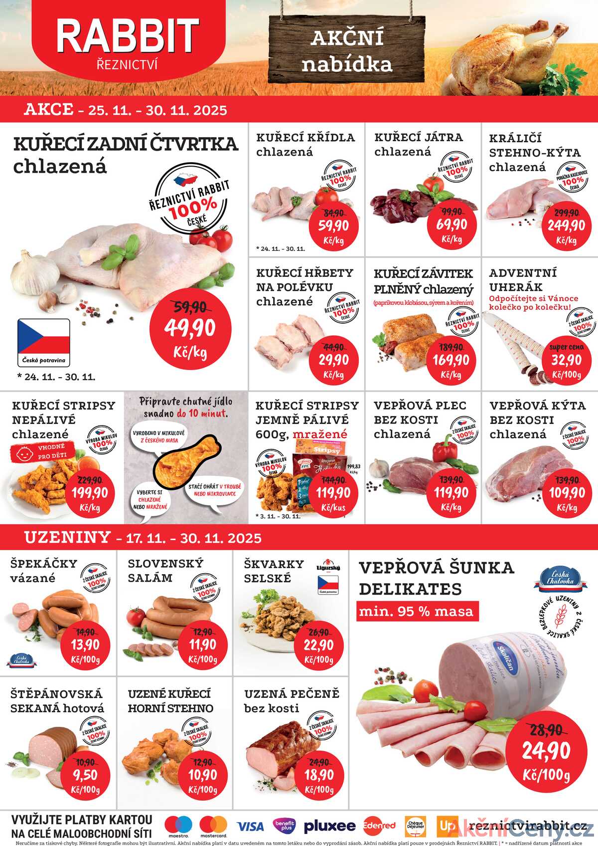 RABBIT řeznictví od 24.11. do 30.11.2025 strana 1