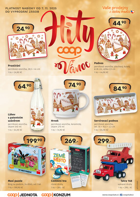 COOP Hity Vánoc do 7.12.