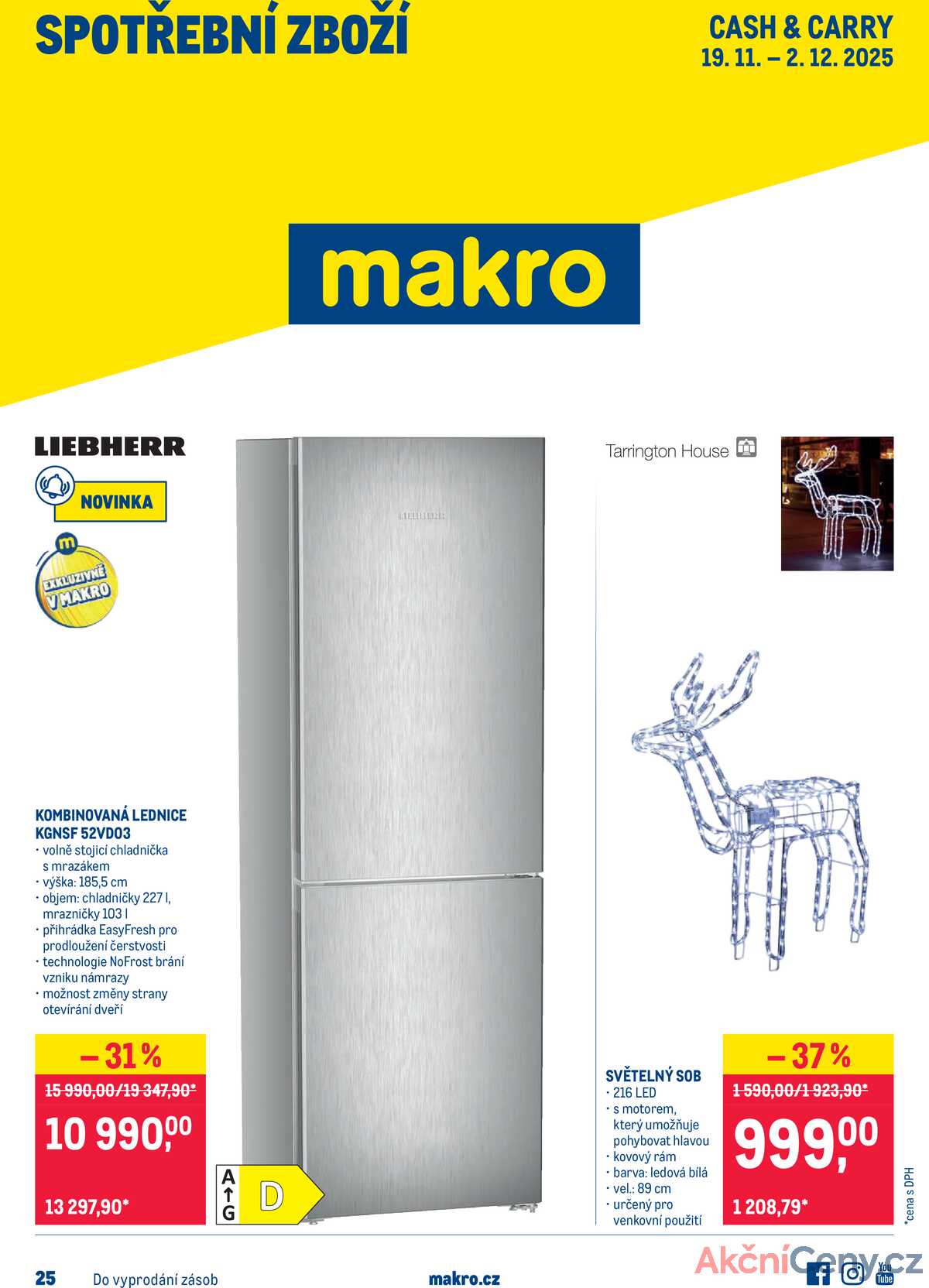 Makro Spotřební zboží do 2.12. strana 1