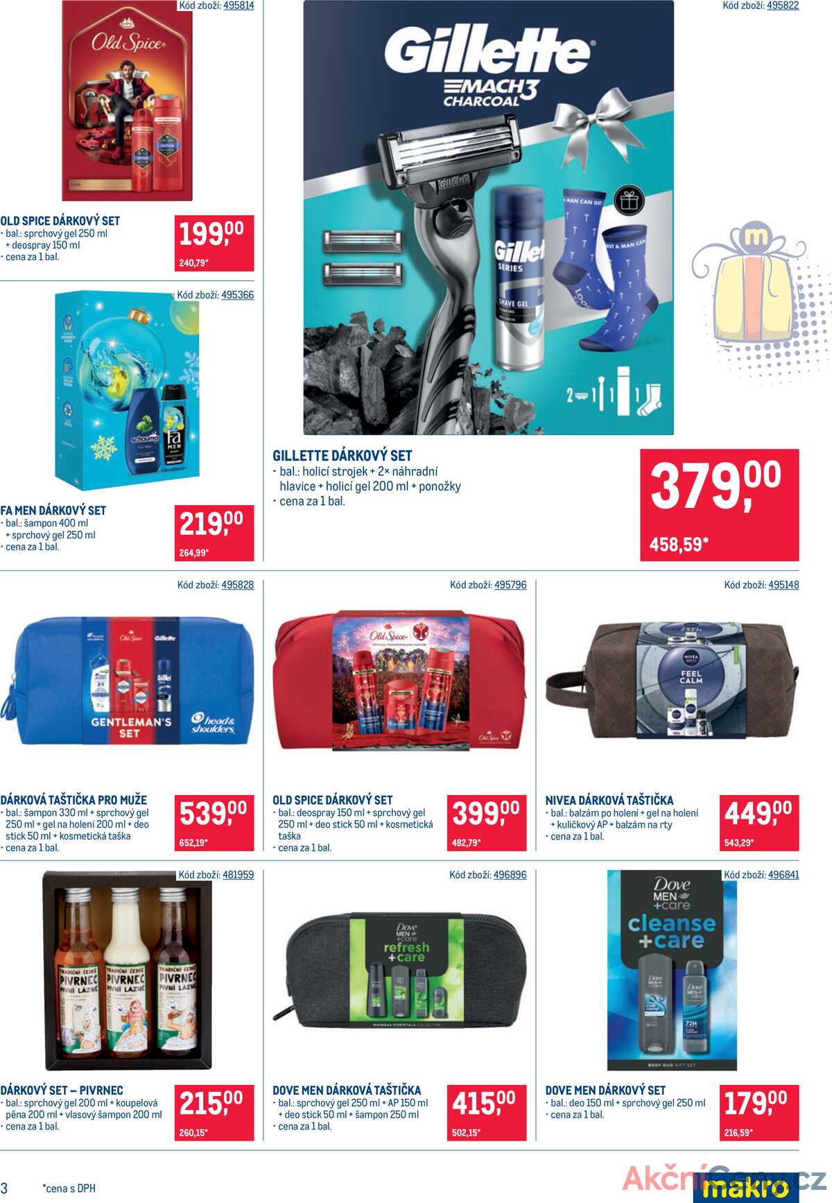 Makro Kosmetické balíčky do 3.12. strana 3