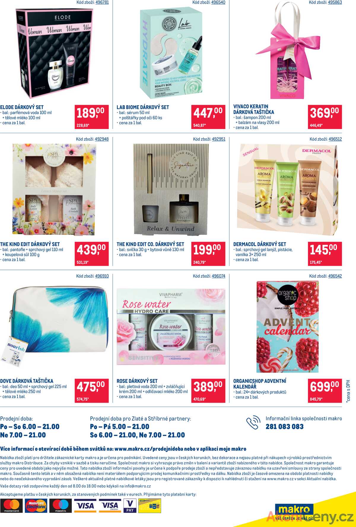 Makro Kosmetické balíčky do 3.12. strana 4