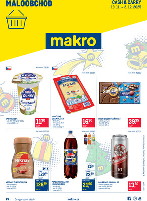 MAKRO Maloobchod od 19.11. do 2.12.2025