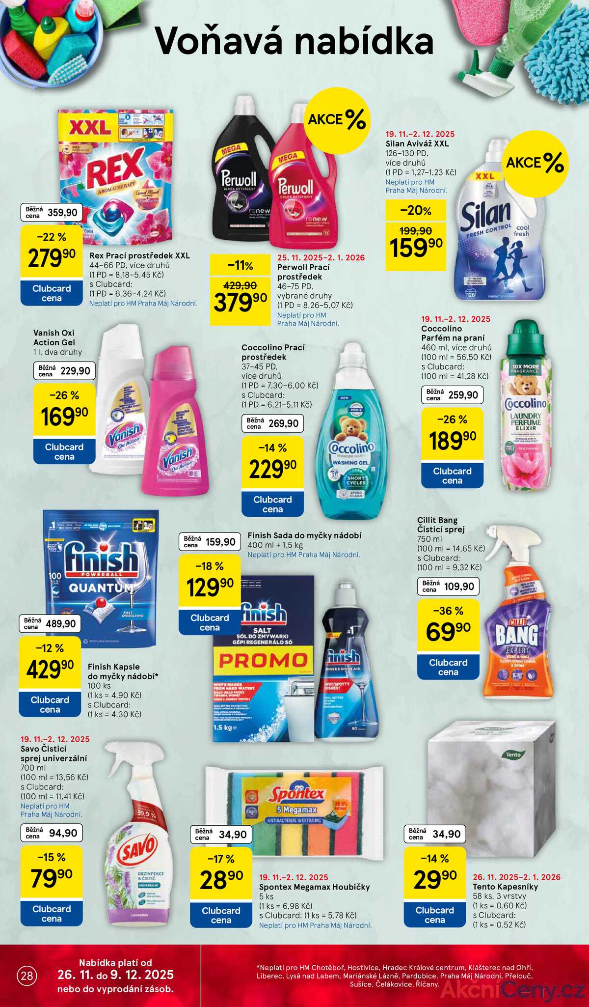 Tesco malé hypermarkety od 26.11. do 2.12.2025 strana 28