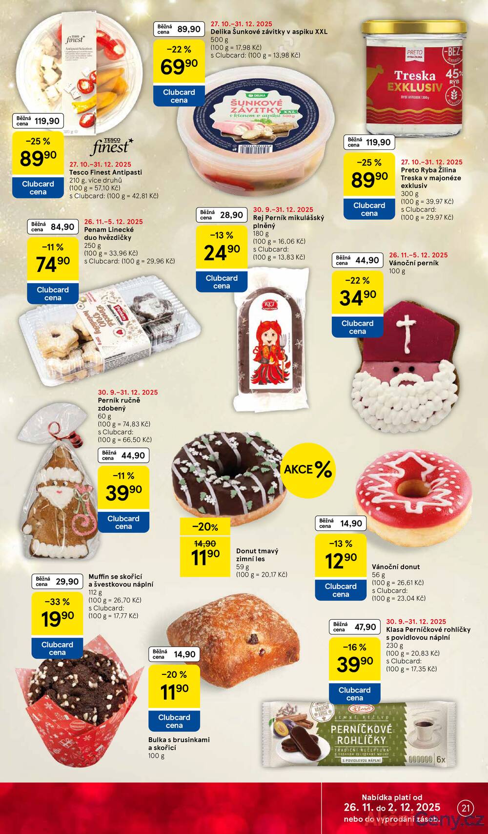 Leták Tesco - Tesco malé hypermarkety od 26.11. do 2.12.2025 - strana 21