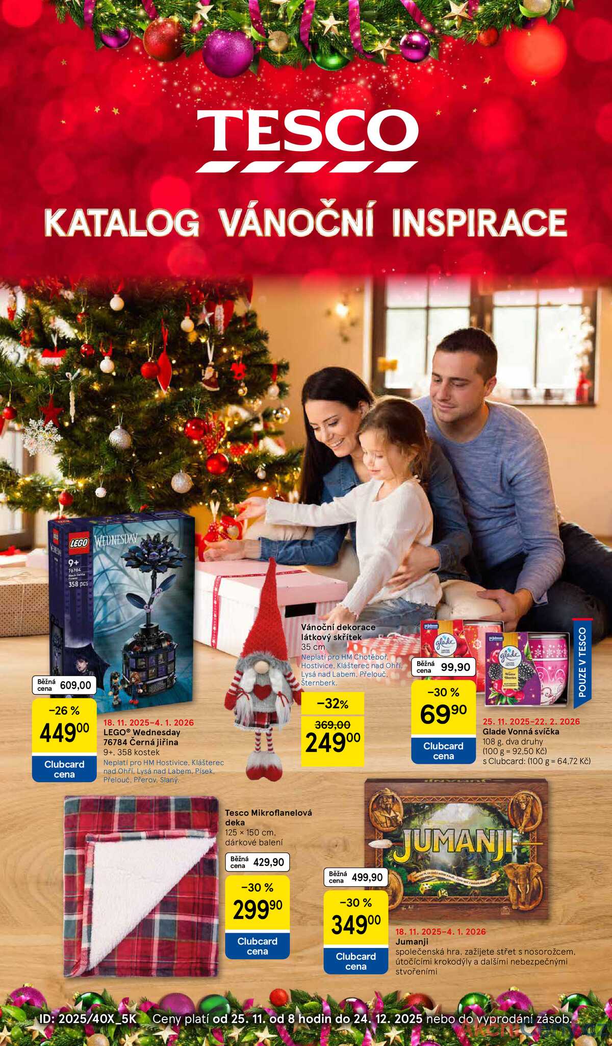 Tesco SPECIÁL velké hypermarkety  od 25.11. do 24.12.2025 strana 1