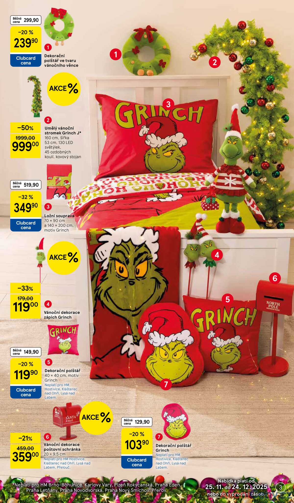 Tesco SPECIÁL velké hypermarkety  od 25.11. do 24.12.2025 strana 3