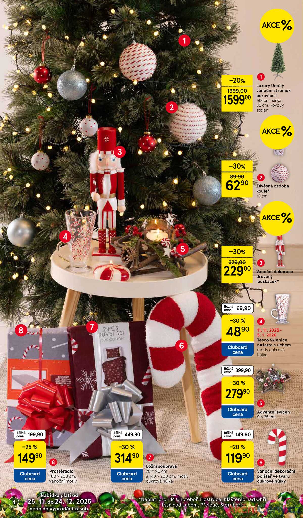 Tesco SPECIÁL velké hypermarkety  od 25.11. do 24.12.2025 strana 4