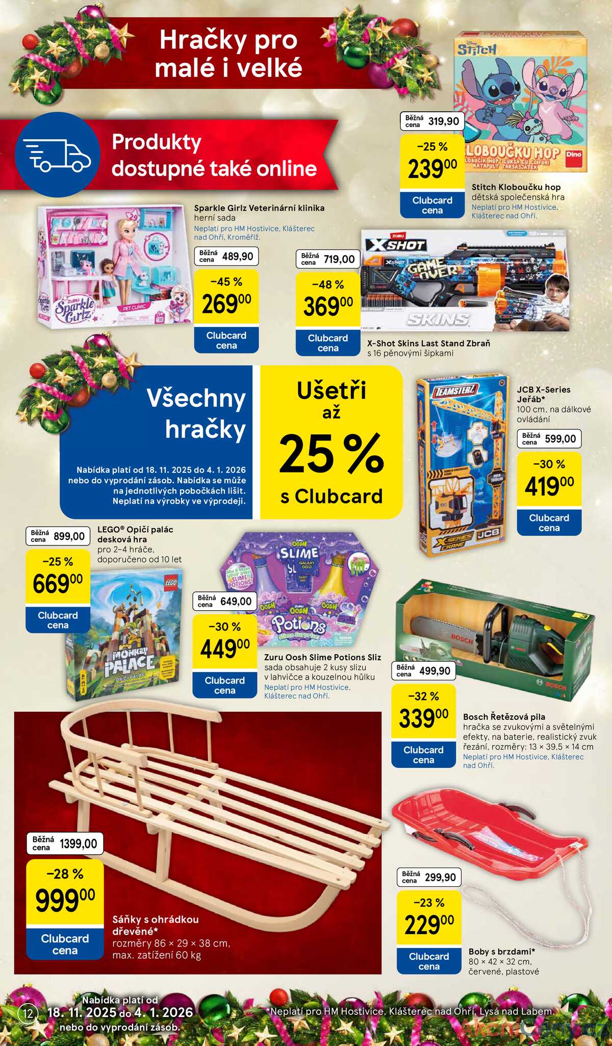 Tesco SPECIÁL velké hypermarkety  od 25.11. do 24.12.2025 strana 12