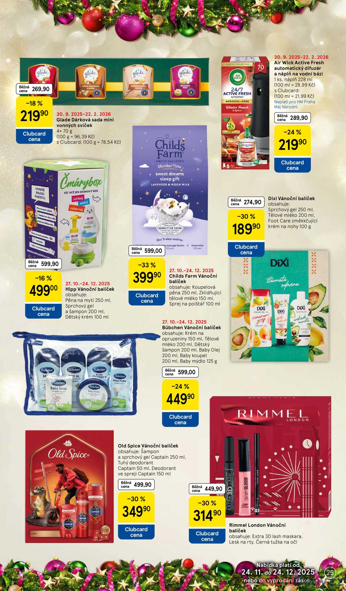 Tesco SPECIÁL velké hypermarkety  od 25.11. do 24.12.2025 strana 25